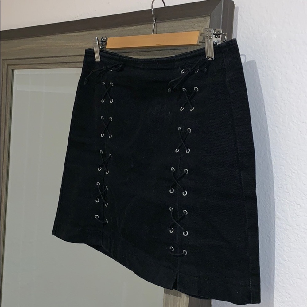 Motto black skirt